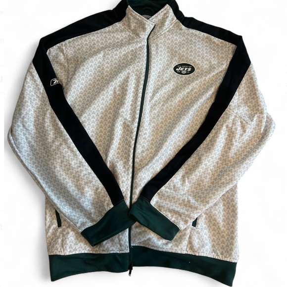 Jets Men’s Zip Up Jacket - Picture 1 of 3